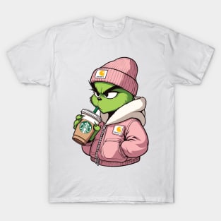 Grinch Starbies Her T-Shirt